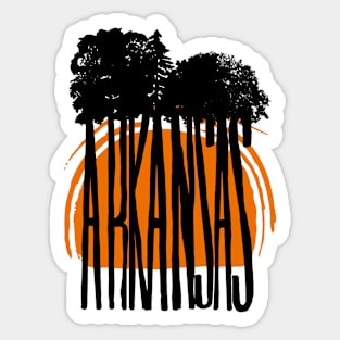 Arkansas - Tall Trees Sticker